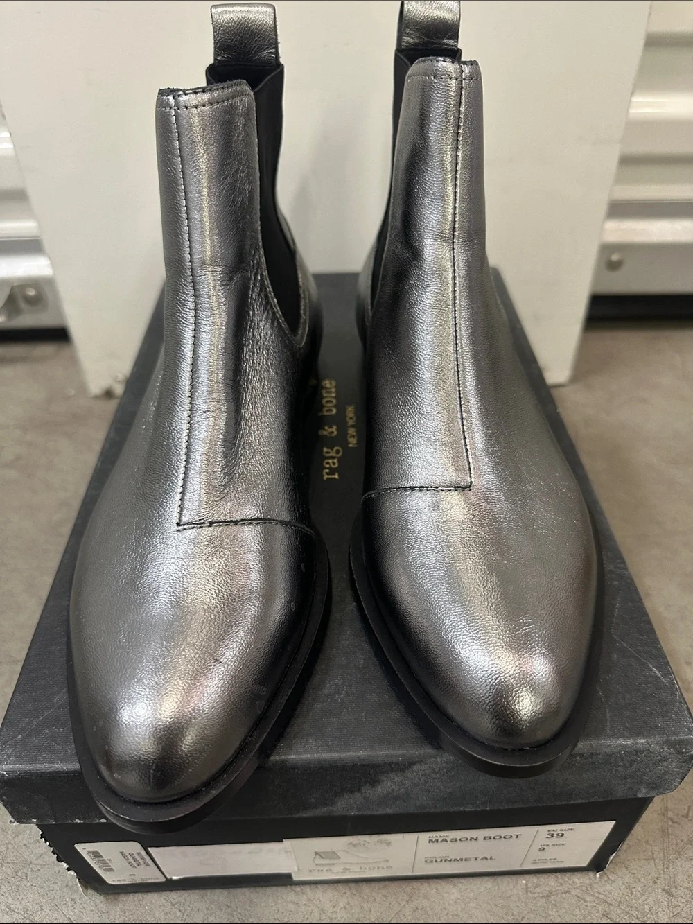 rag & bone Mason   Boot Gunmetal